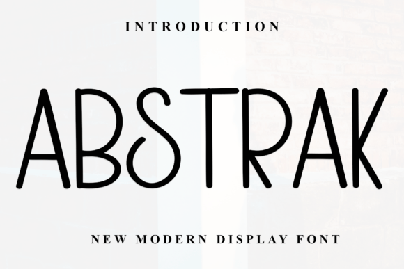 Abstrak Typeface Review: Elevating Campaign Visuals with Elegant Flow