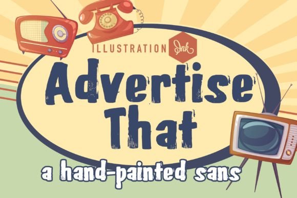 Advertise That: A Handwritten Font for Editorial Warmth
