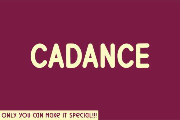 Cadance Rounded: The Handwritten Font for Authentic Brand Identity