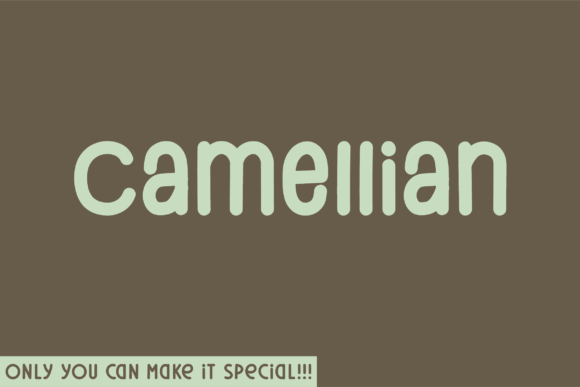 Camellian Rounded Typeface: Organic Typography for Digital Brands