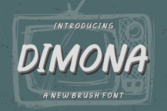 Dimona Brush Font: Elevate Your Handmade Brand with Premium Typography