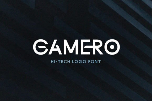 Gamero: A Futuristic Sans Serif for Modern Digital Branding