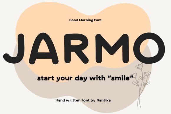 Jarmo Typeface: A Playful Sans Serif for Handmade Branding
