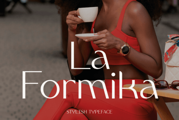 La Formika: The Premium Sans Serif Typeface for High-End Brand Identity