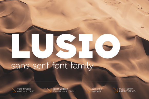 Lusio: A Designer’s Honest Review of This Modern Sans Serif