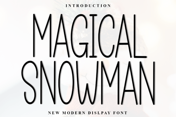 Magical Snowman Typeface Review for Small Business Branding