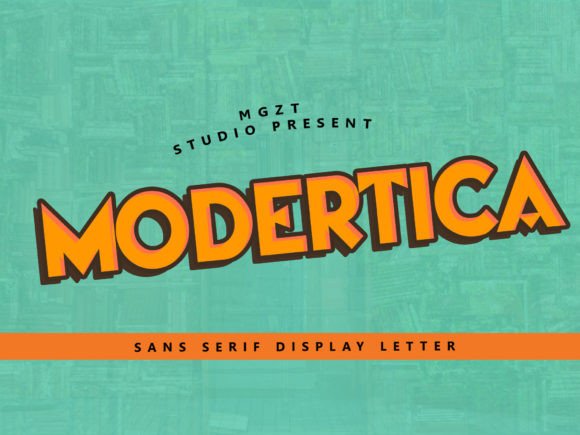 Modertica: The Perfect Sans Serif Font for Handmade Brands