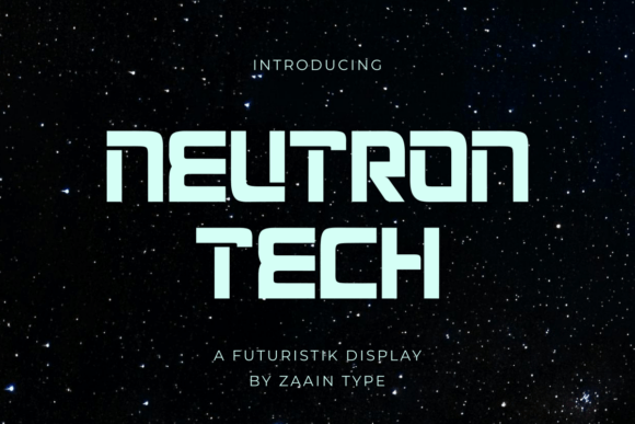 Neutron Tech Typeface Review: Sleek Sans Serif for Modern Branding