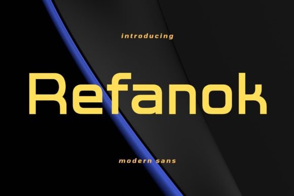 Refanok Typeface: Elevate Your Brand Identity