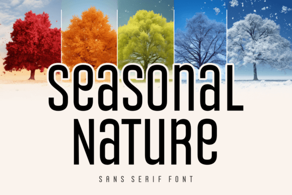 Seasonal Nature: The Playful Script Font for Engaging Digital Campaigns
