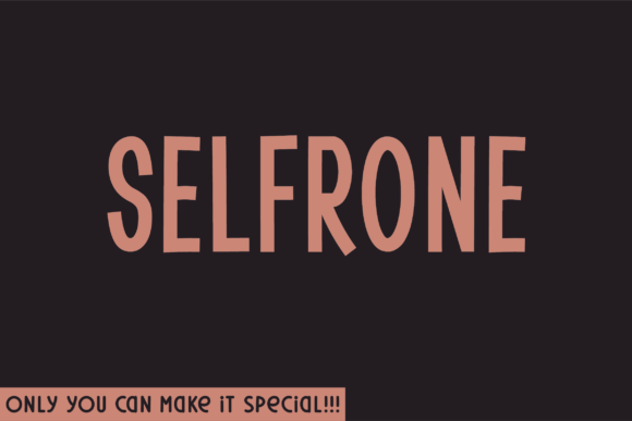 Selfrone Typeface: A Designer’s Guide to Organic Web Typography
