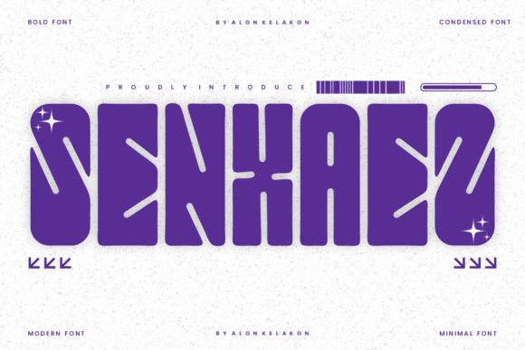 Senxaez: A Modern Sans Serif Typeface for Editorial Design