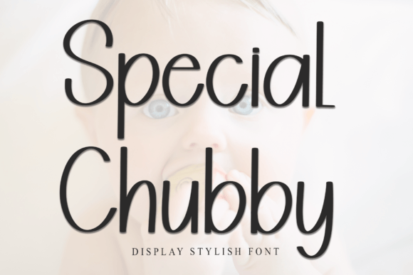Special Chubby: A Modern Sans Serif Font for Digital Branding