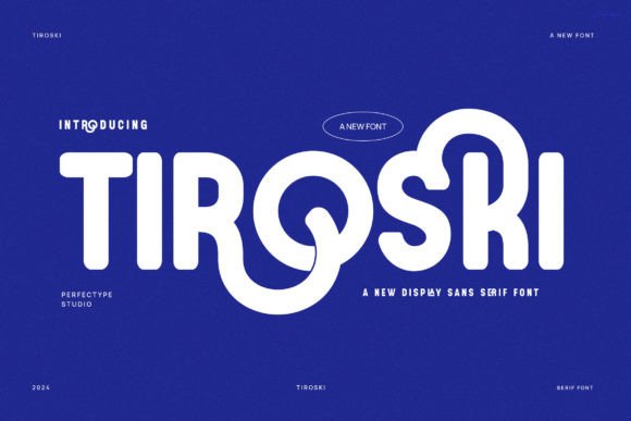 Tiroski Typeface: A Balanced Sans Serif for Modern Editorial Design