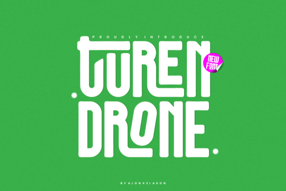 Turen Drone Typeface Review: A Unique Sans Serif for Bold Digital Headers