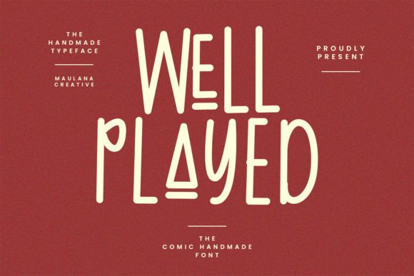 Well Played: A Handcrafted Sans Serif for Modern Editorial Design