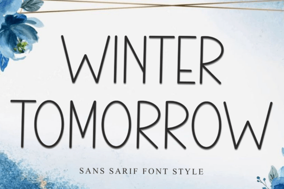 Winter Tomorrow: The Modern Sans Serif Typeface for Scroll-Stopping Brand Visuals
